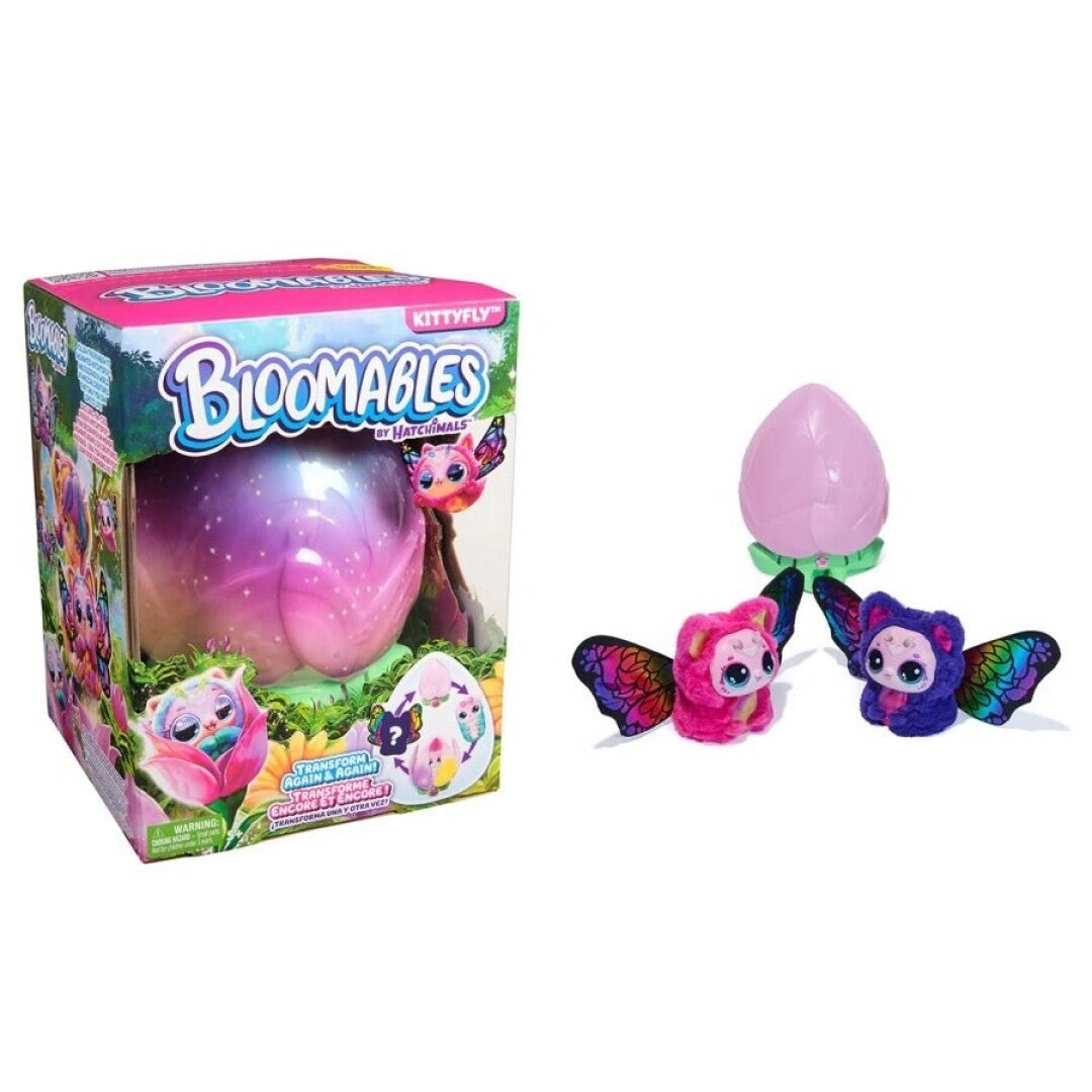 Muñecas Y Peluches Spin Master Kittyfly Bloomables By Hatchimals - ¡Transforma Una Y Otra Vez! multicolor para niños