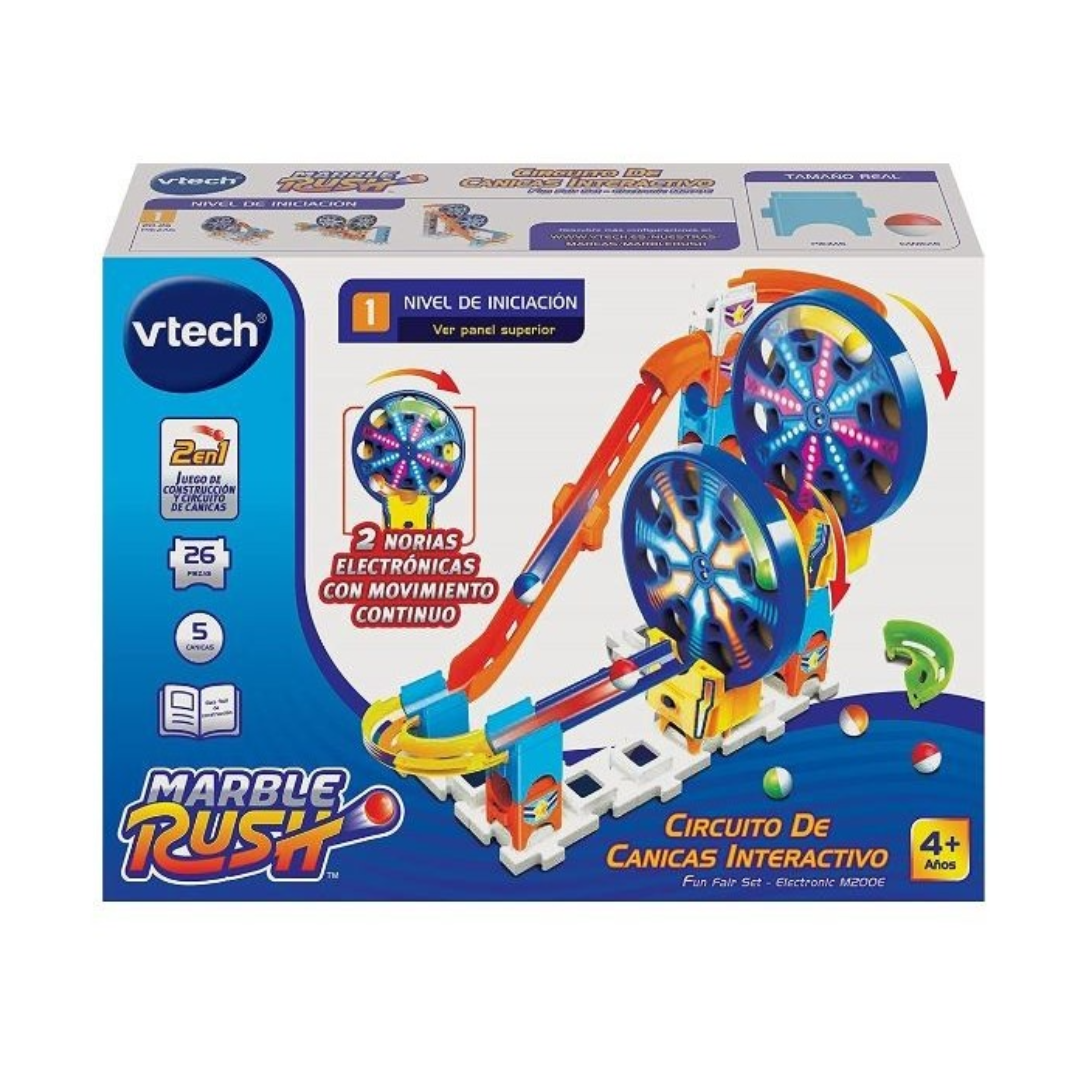 Juegos De Mesa Vitech Marble Rush - Circuito De Canicas Interactivo multicolor para niños