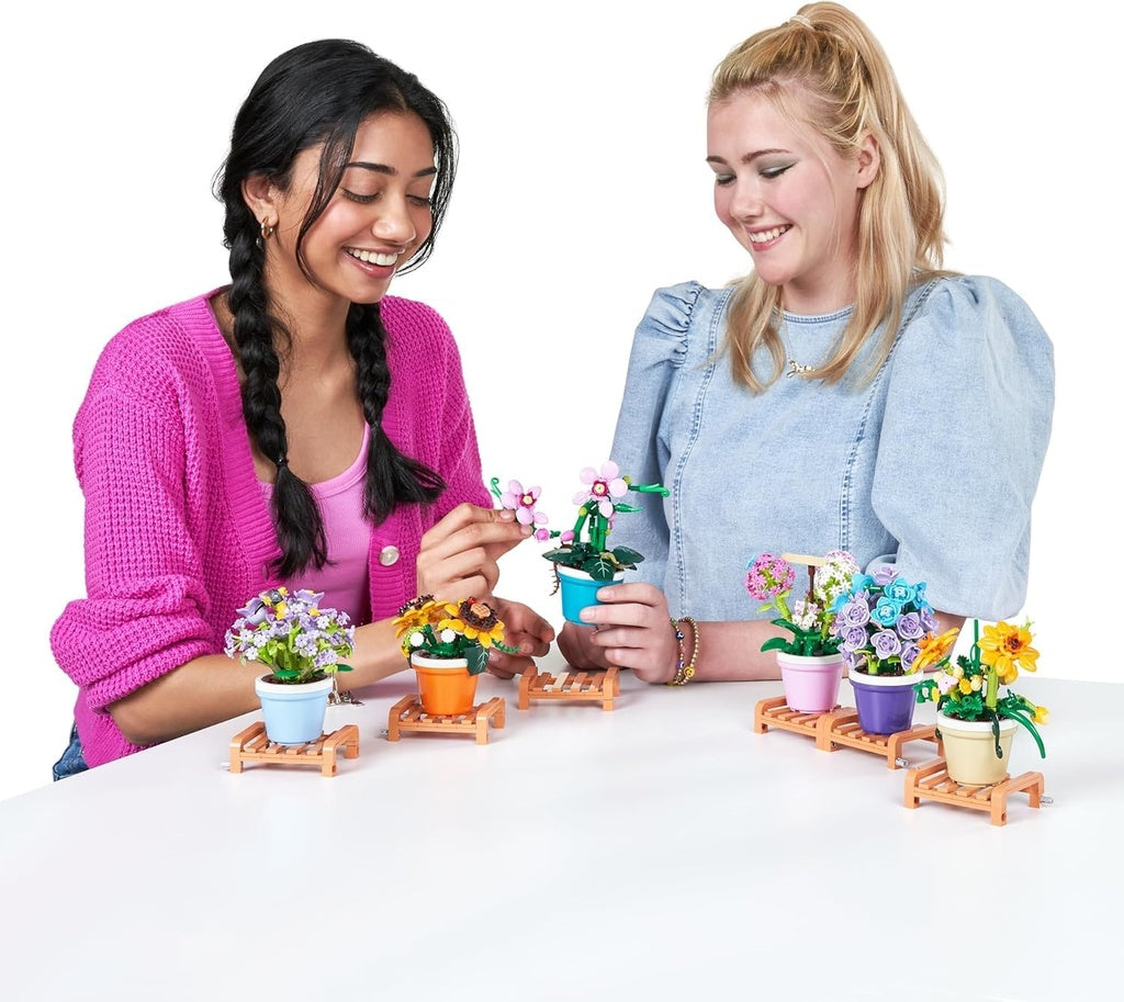 Construcciones Y Puzzles Zuru Garden Pot Plants,Series 1,29Pcs/Sidekic multicolor para niños