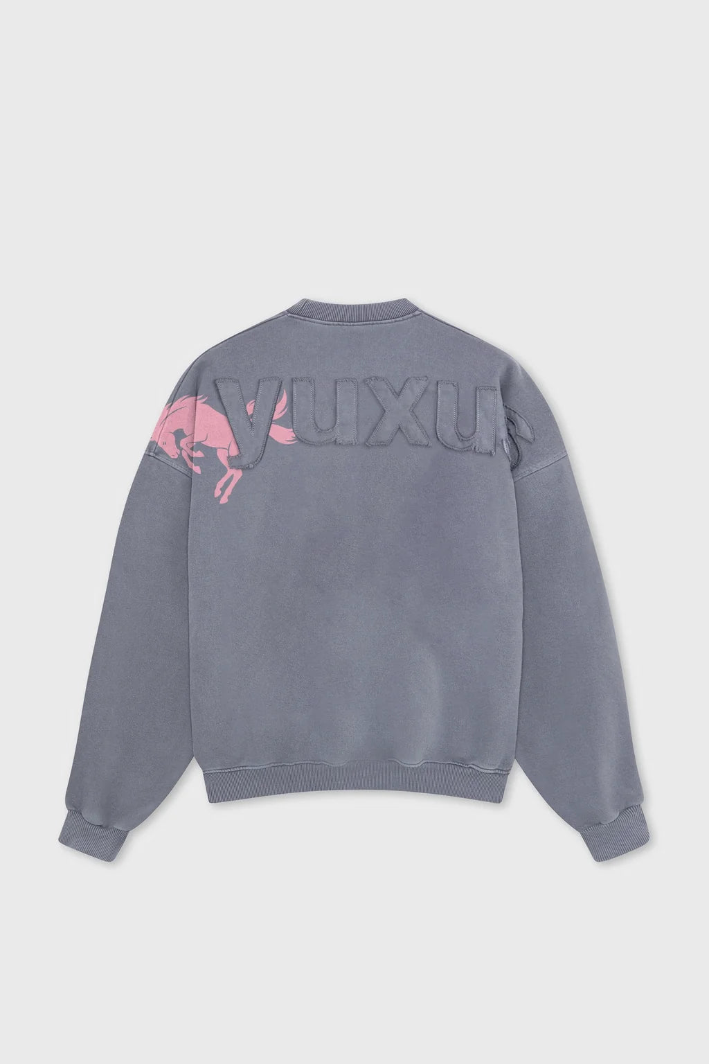 Sudadera Yuxus Neat Crewneck gris para hombre