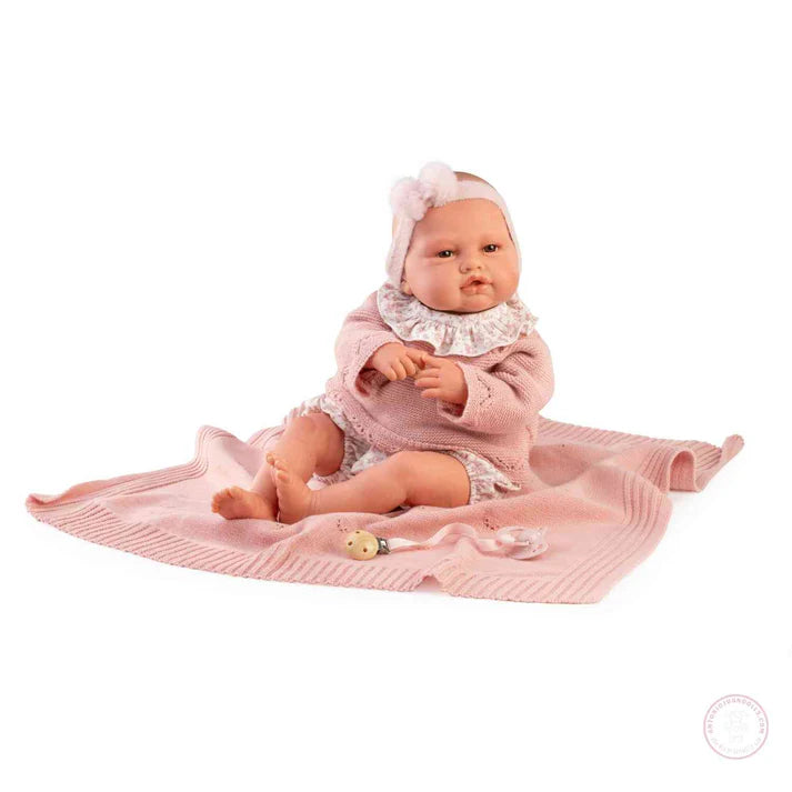 Muñecas Y Peluches Muñecas Antonio Juan Baby Love Reborn Conjunto De Punto multicolor para niños