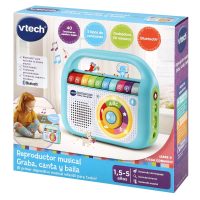 Otros Vitech Reproductor Musical Graba,Canta ,Baila multicolor para niños