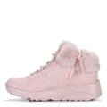 Zapatillas Skechers Uno Lite Cozy Leopard rosa para niños
