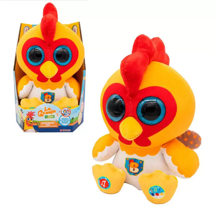 Muñecas Y Peluches Bandai La Granja De Zenón - Bartolito Abc Peluche Interactivo multicolor para bebe