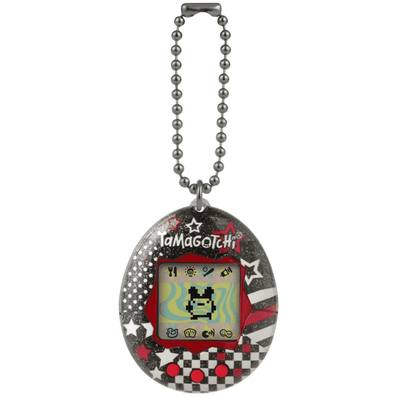 Electrónicos Bandai Tamagotchi Original - Mascota Virtual Rock Glitter multicolor para niños