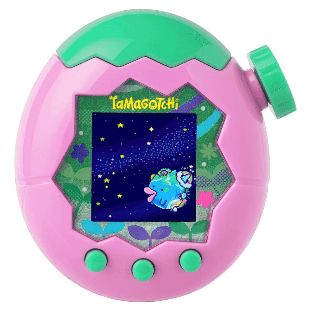 Electrónicos Bandai Mascota Virtual Tamagotchi Paradise Tierra Rosa rosa para niños
