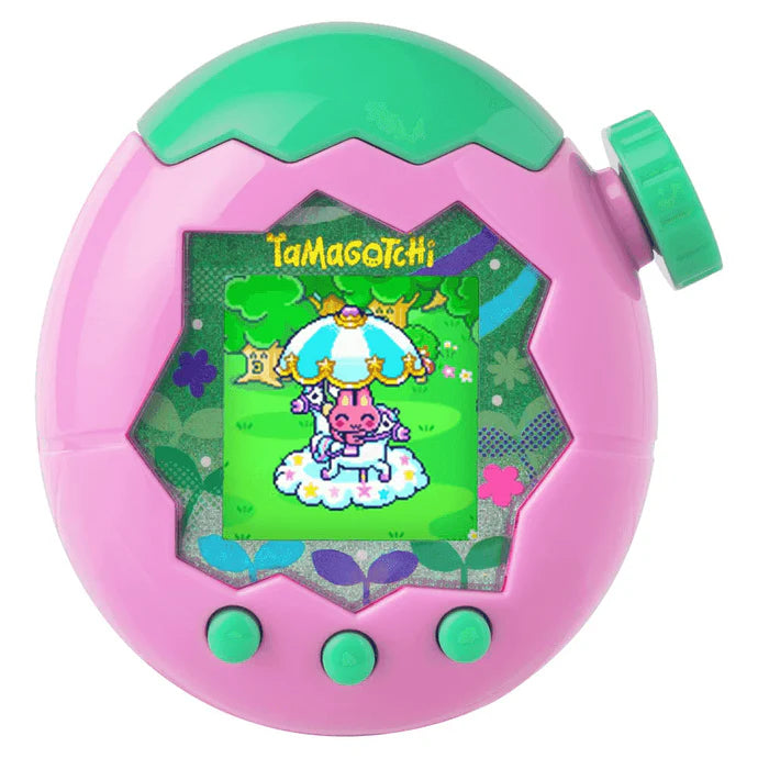 Electrónicos Bandai Mascota Virtual Tamagotchi Paradise Tierra Rosa rosa para niños