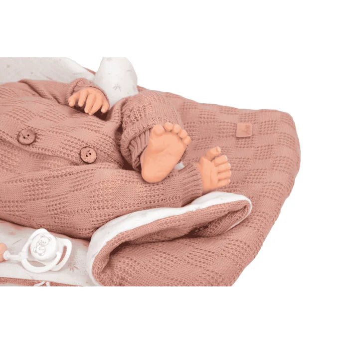 Muñecas Y Peluches Muñecas Arias Rebon Arias 40Cm Elba Rosa C/Saco Dormir multicolor para niños