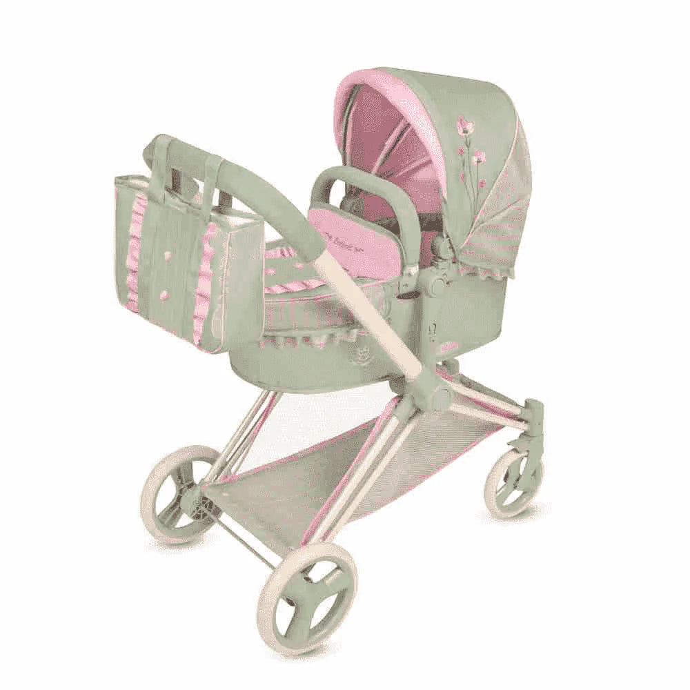 Muñecas Y Peluches De Cuevas Toys Botanic Coche De Muñeca 3X1 Plegable 50 multicolor para niños