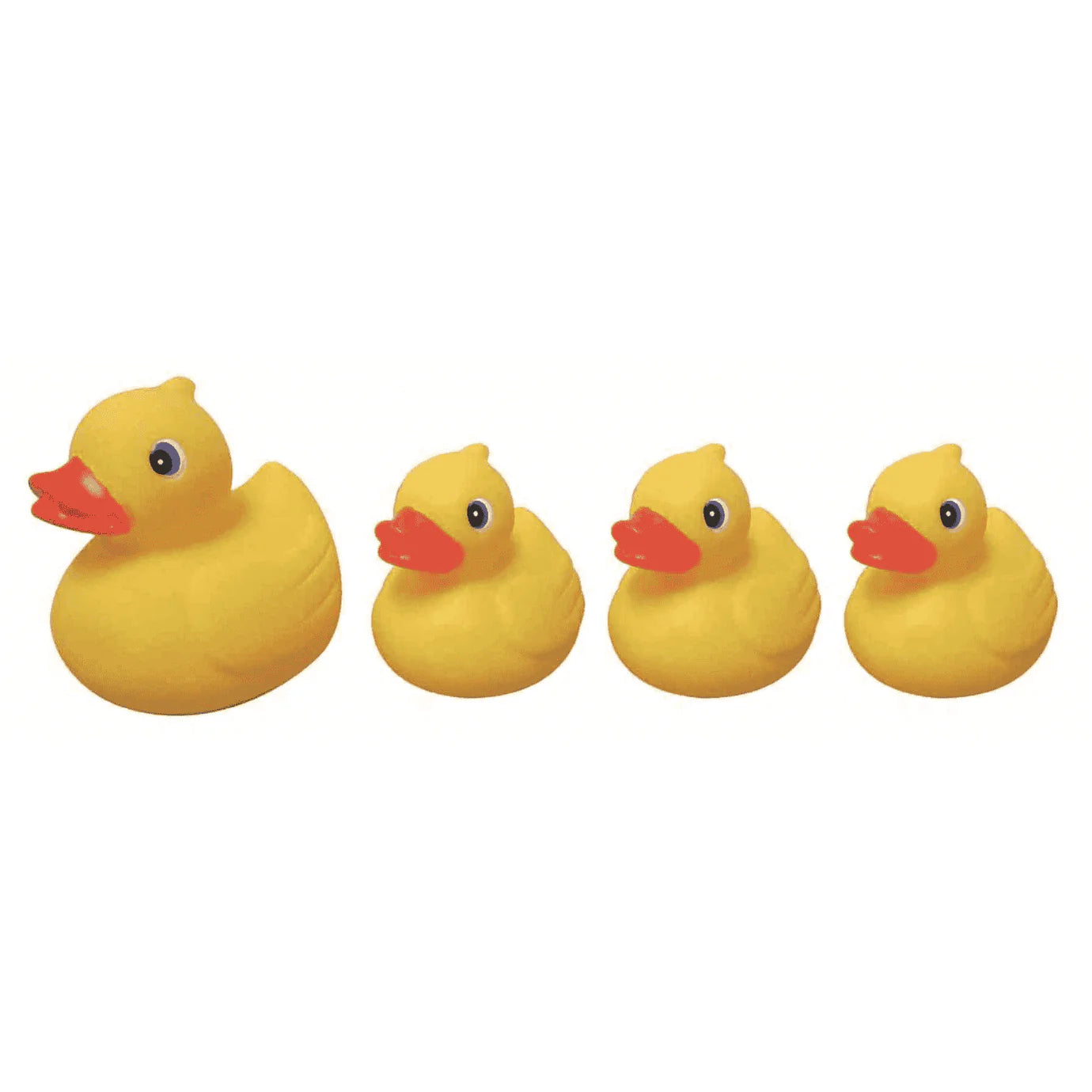 Baño Toy Planet Familia Patitos amarillo para bebe