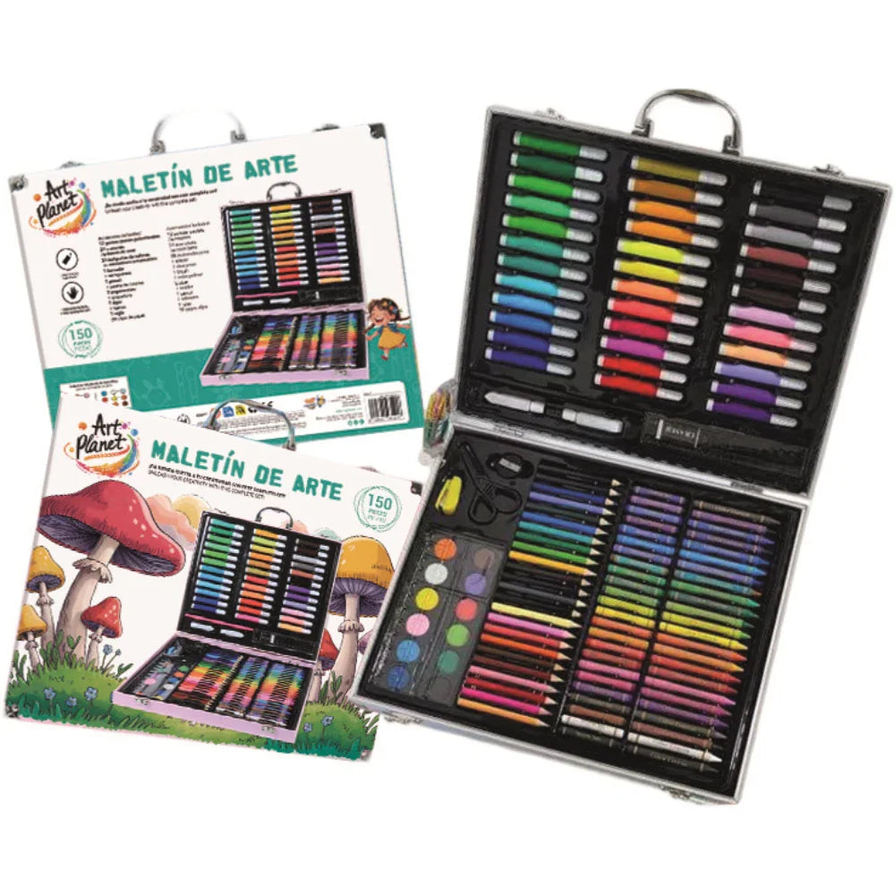 Construcciones Y Puzzles Toy Planet Maletin Dibujo Fantasy 150 Pcs Stdo multicolor para niños