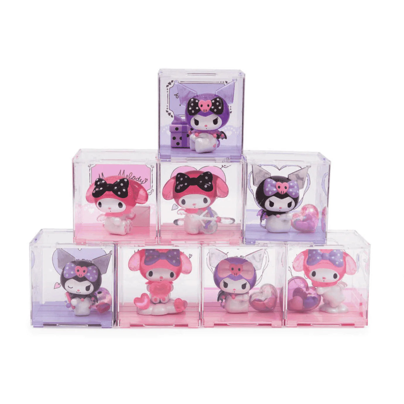 Figuras Y Minimundos Famosa Figura Sorpresa Kuromi & My Melody - Hello Kitty multicolor para niños