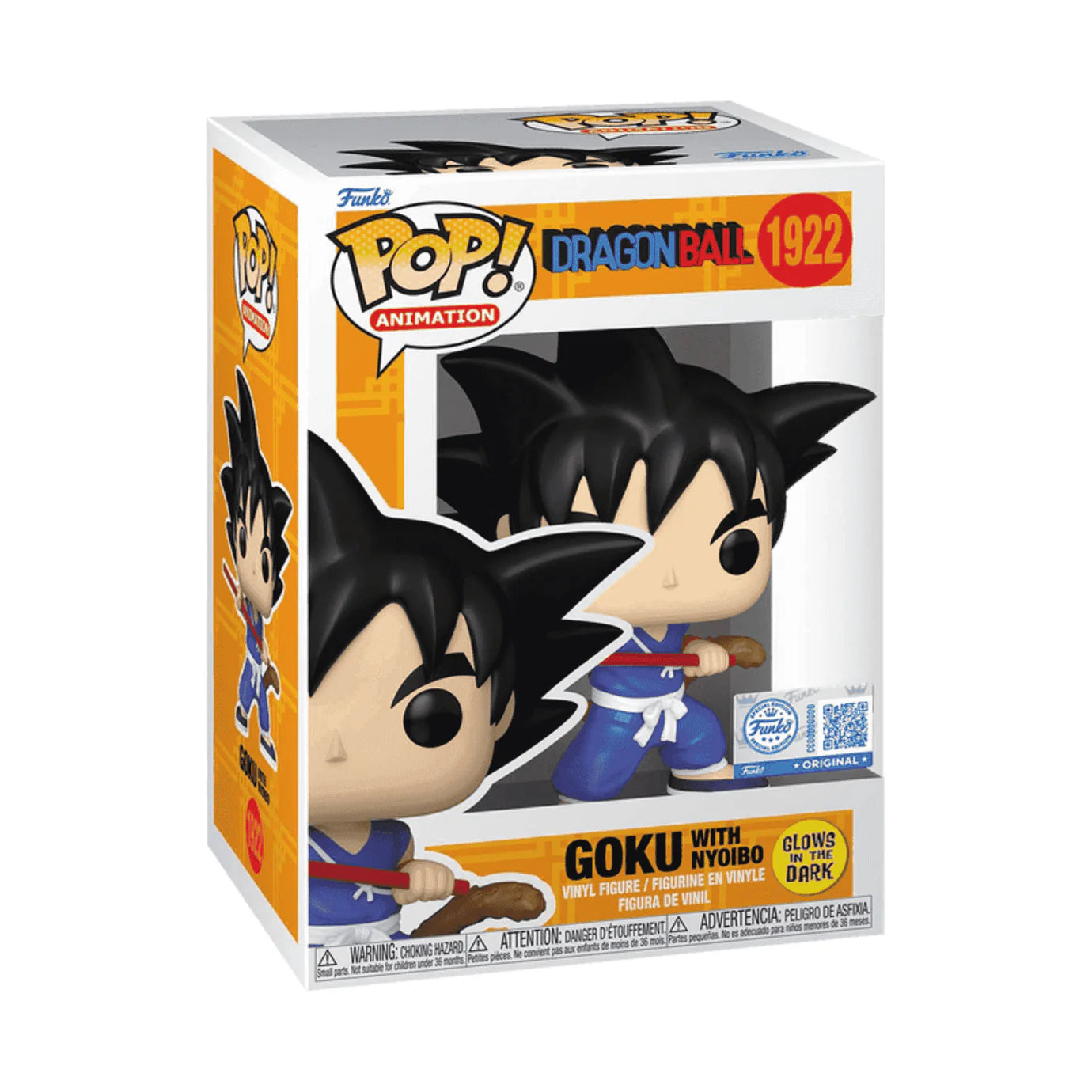 Figuras Y Minimundos Funko Funko Pop! Animation Dragon Ball Figura De Vinilo Goku With Nyoibo azul para niños