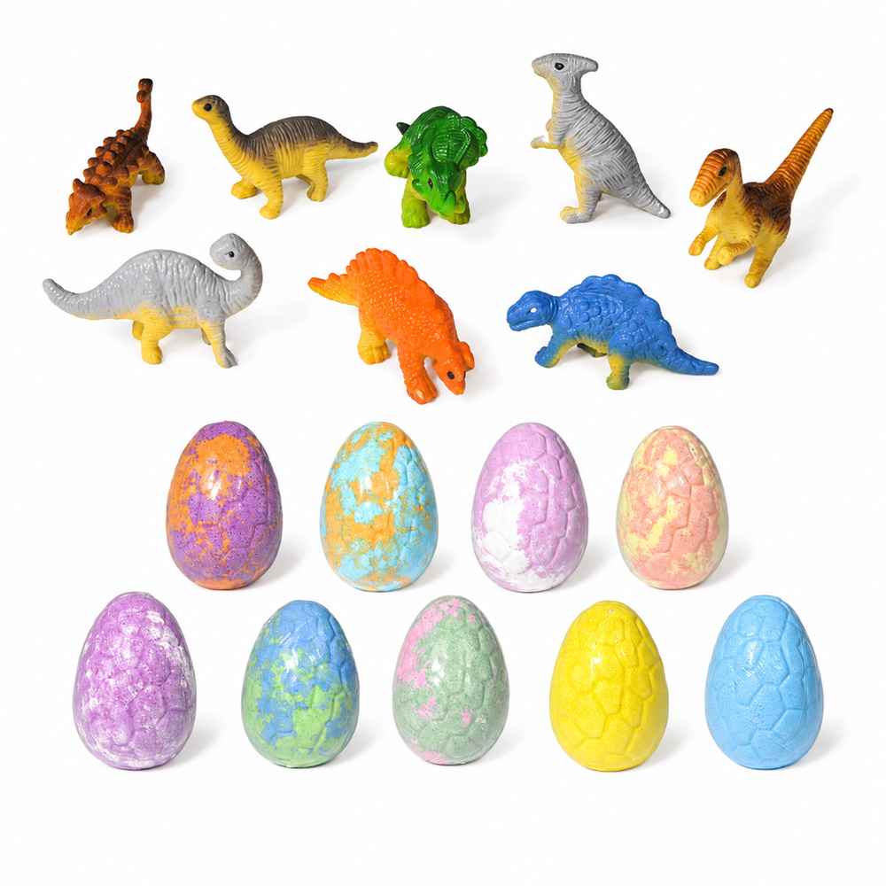 Baño Toy Planet Bombas De Baño Dinosaurios multicolor para niños