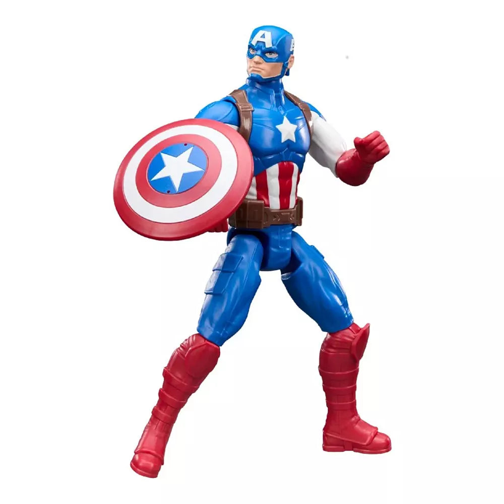 Figuras Y Minimundos Hasbro Avn Titan Sr Capitan America multicolor para niños