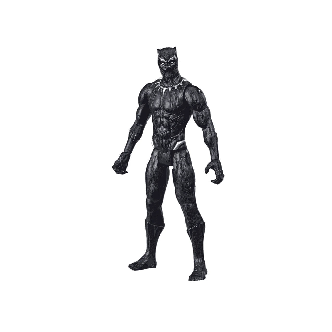 Figuras Y Minimundos Hasbro Avn Titan Heroe Figura Black Panther negro para niños
