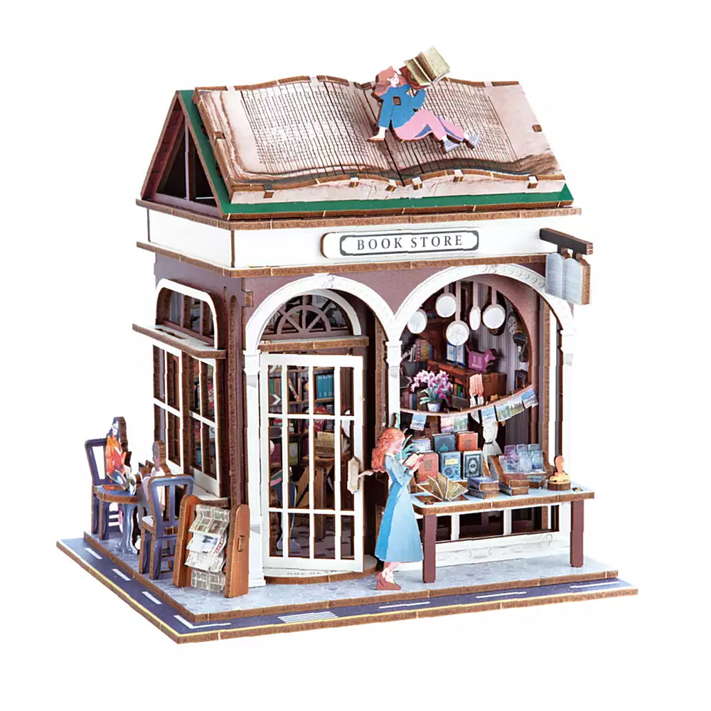 Construcciones Y Puzzles Toy Planet Vista De Calle 3D De Madera Stdo multicolor para unisex