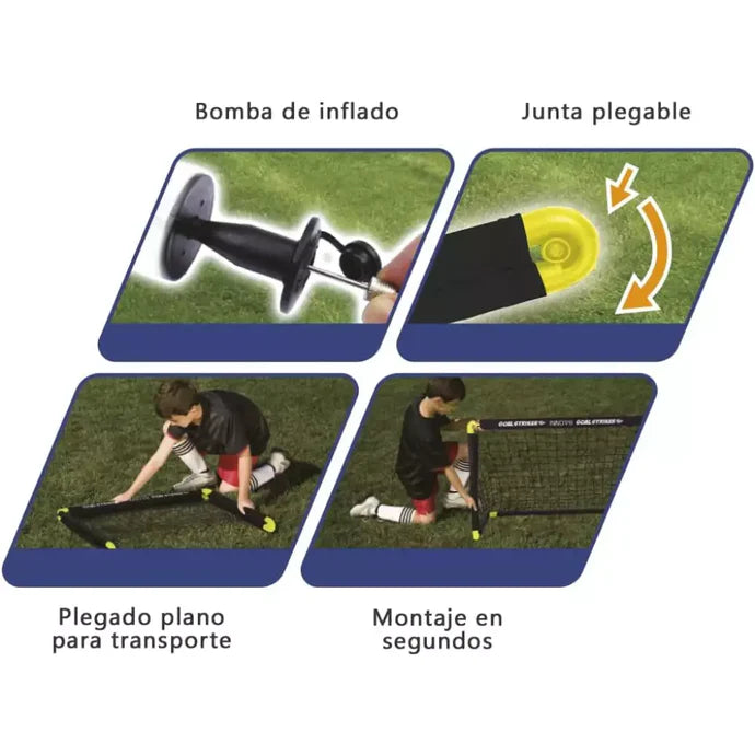 Aire Libre Toy Planet Porteria Futbol Plegable multicolor para niños