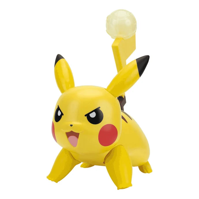 Figuras Y Minimundos Toy Planet Pkm Battle Action Pikachu Electro amarillo para niños