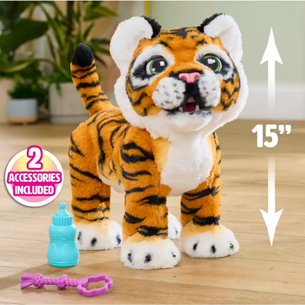 Muñecas Y Peluches Toy Planet Furreal Gabby The Grow & Roar Tiger multicolor para niños