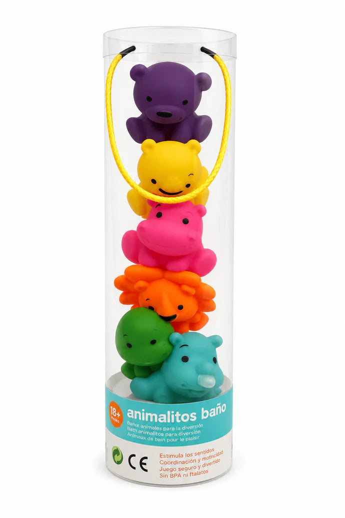 Baño Toy Planet Animalitos Chip Chap 3 Surt. multicolor para niños