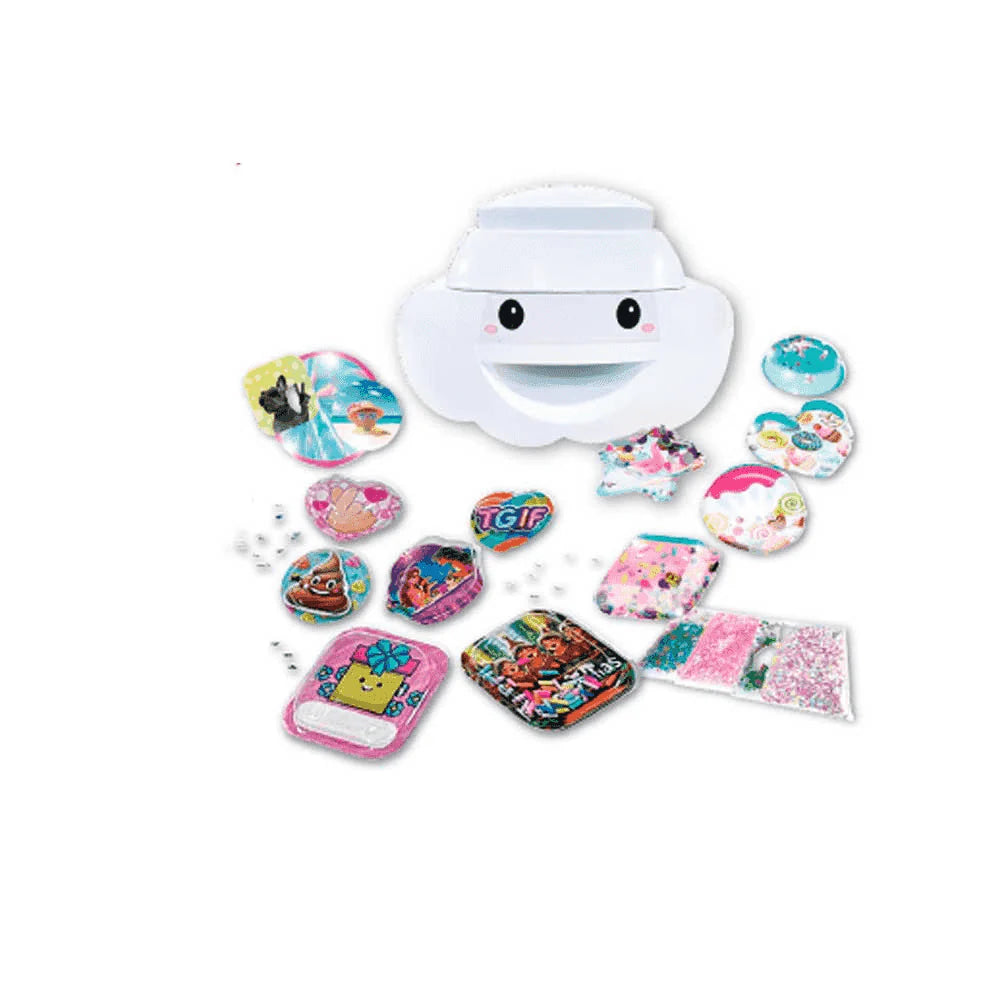 Construcciones Y Puzzles Toy Planet Crea Tus Pegatinas 3D varios colores para niños