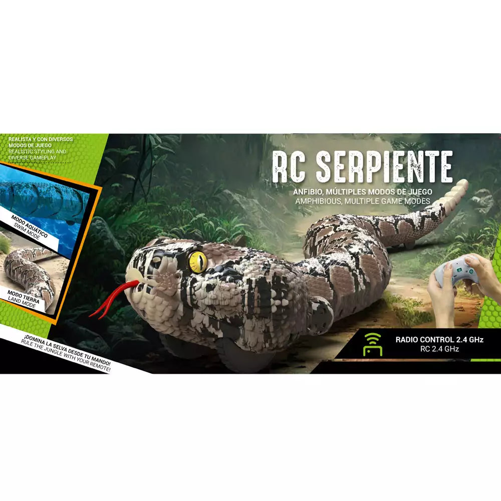 Otros Toy Planet R/C Serpiente multicolor para niños