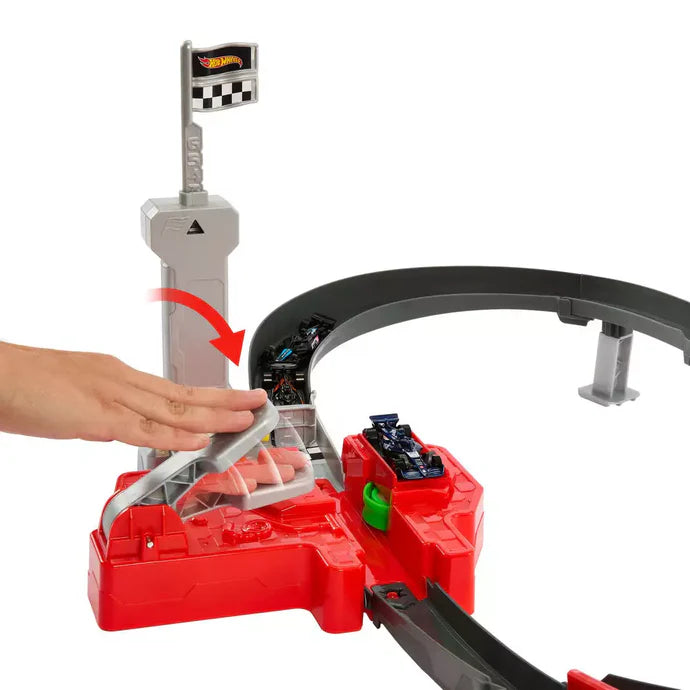 Vehículos Y Radiocontrol Mattel Games Hot Wheels Racing Circuito Formula 1 + 3 Coches multicolor para niños