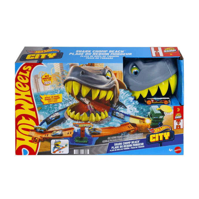 Vehículos Y Radiocontrol Mattel Games Hot Wheels City-Playa Del Tiburón Mordedor multicolor para niños