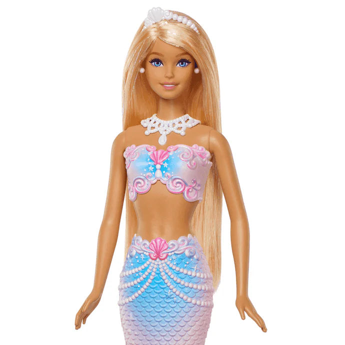 Muñecas Y Peluches Mattel Games Barbie Sirena Burbujas Mágicas multicolor para niños