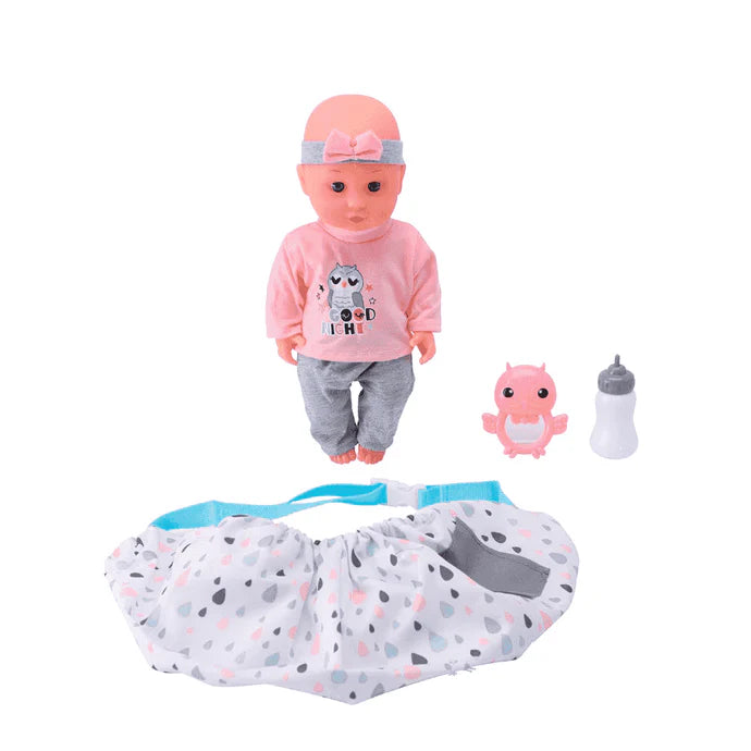 Muñecas Y Peluches Toy Planet Muñeca Con Pañuelo Transportin multicolor para niños