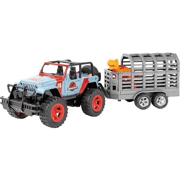 Vehículos Y Radiocontrol Toy Planet 4X4 Con Dino multicolor para niños