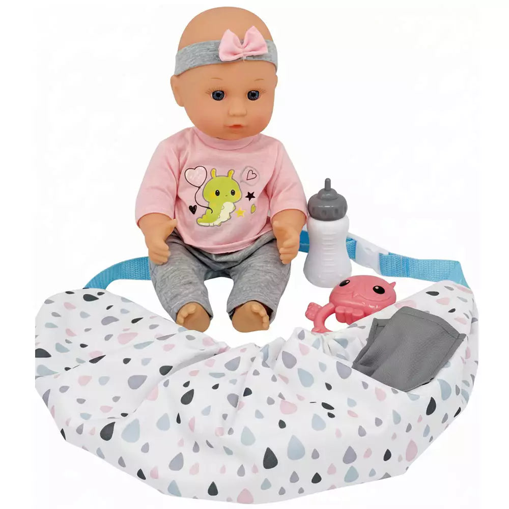 Muñecas Y Peluches Toy Planet Bebe Con Capazo Transportin multicolor para niños