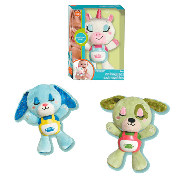 Muñecas Y Peluches Toy Planet Animalitos Calmaditos Stdo multicolor para bebe