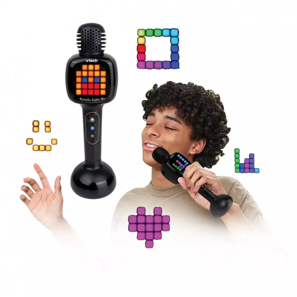 Otros Vitech Micrófono Karaoke Disco Lights negro para niños
