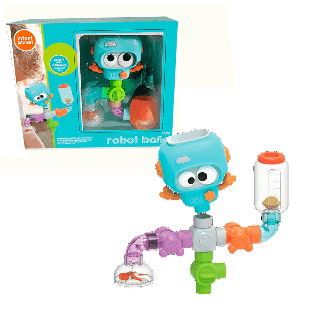 Baño Toy Planet Robot Baño multicolor para bebe