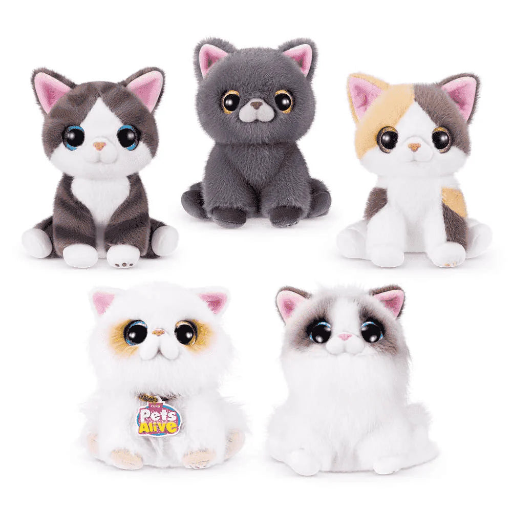 Muñecas Y Peluches Zuru Pets Alive-Smitten Kittens-Series 2 multicolor para niños
