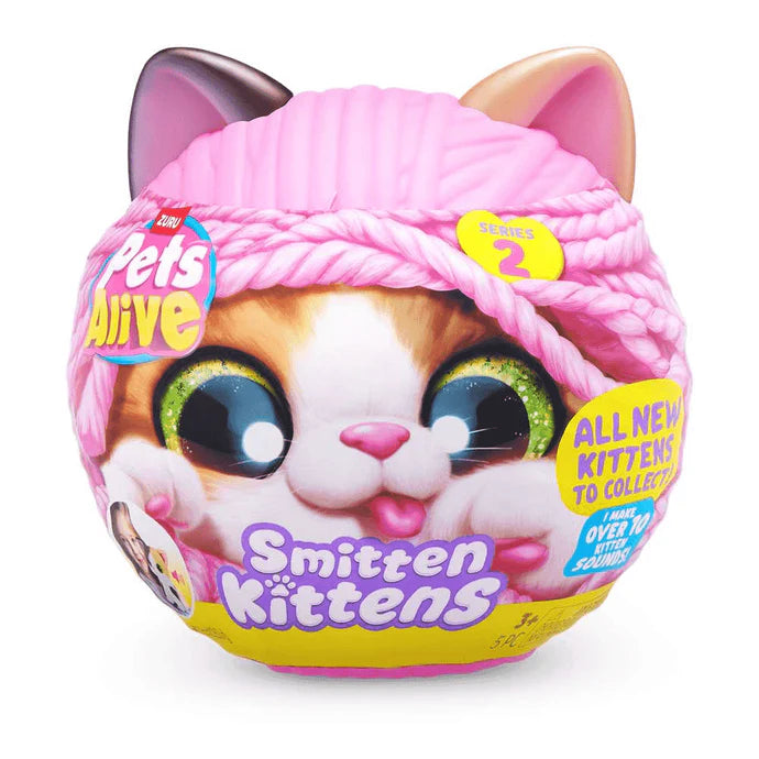 Muñecas Y Peluches Zuru Pets Alive-Smitten Kittens-Series 2 multicolor para niños