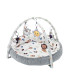 Regalos Olmitos Alfombra De Actividades Grey Lion 90X90X53 Cm multicolor para bebe