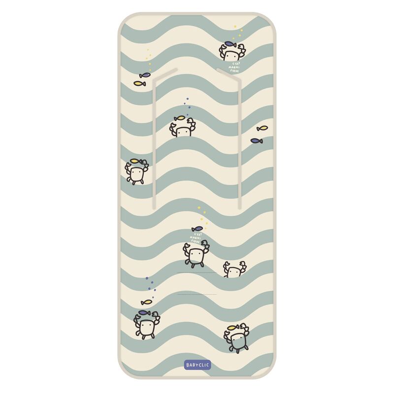 Paseo Babyclic Colchoneta Recta Capri verde para bebe