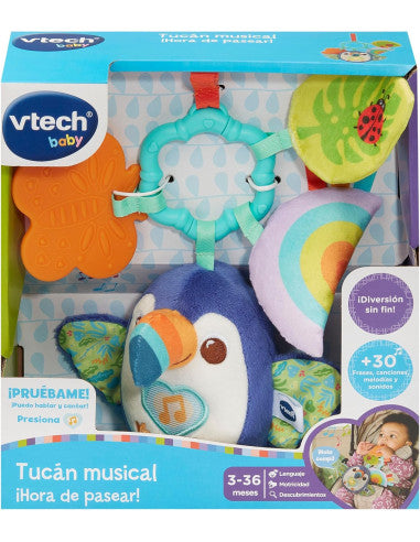 Muñecas Y Peluches Vetch Tucan Musical ¡Hora De Pasear! multicolor para bebe