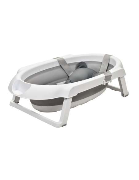 Baño Asalvo Bañera Plegable Con Soporte Y Con Reductor Luigi Gris gris para bebe