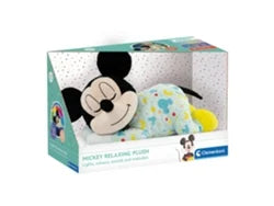 Muñecas Y Peluches Clementoni Disney Baby - Peluche Mickey Relax, Luces ,Colores,Sonidos Y Melodías verde para bebe