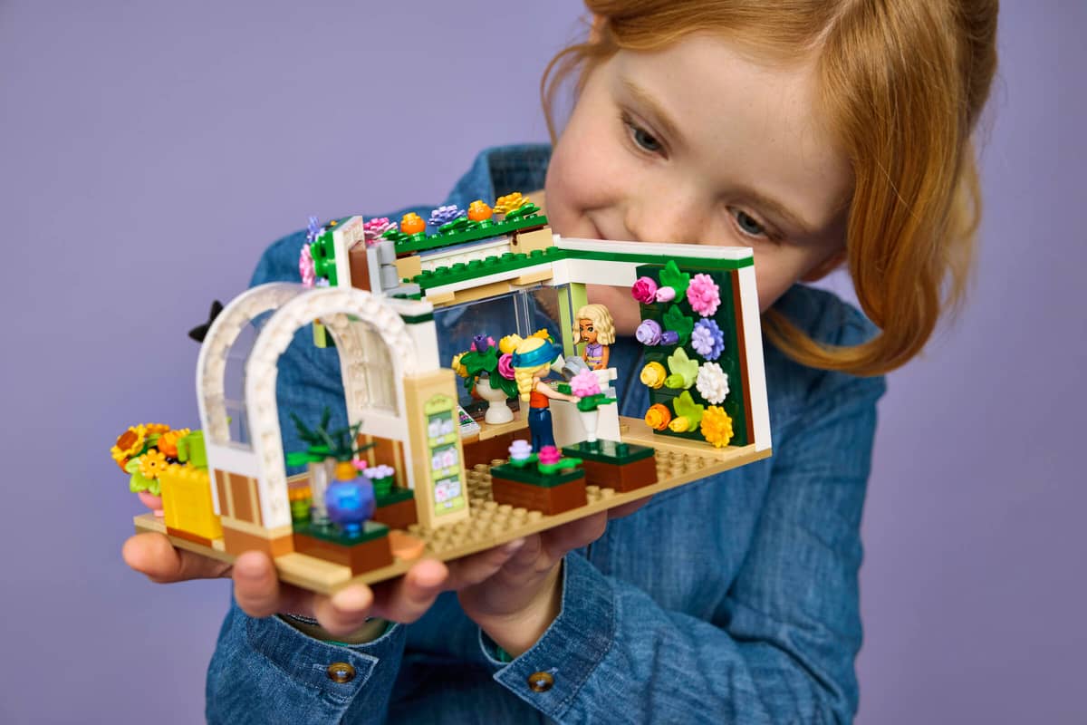 Construcciones Y Puzzles Lego Floristeria Creativa multicolor para niños