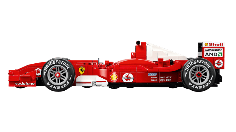 Construcciones Y Puzzles Lego Lego Icons - Ferrari F2004 & Michael Schumacher multicolor para niños