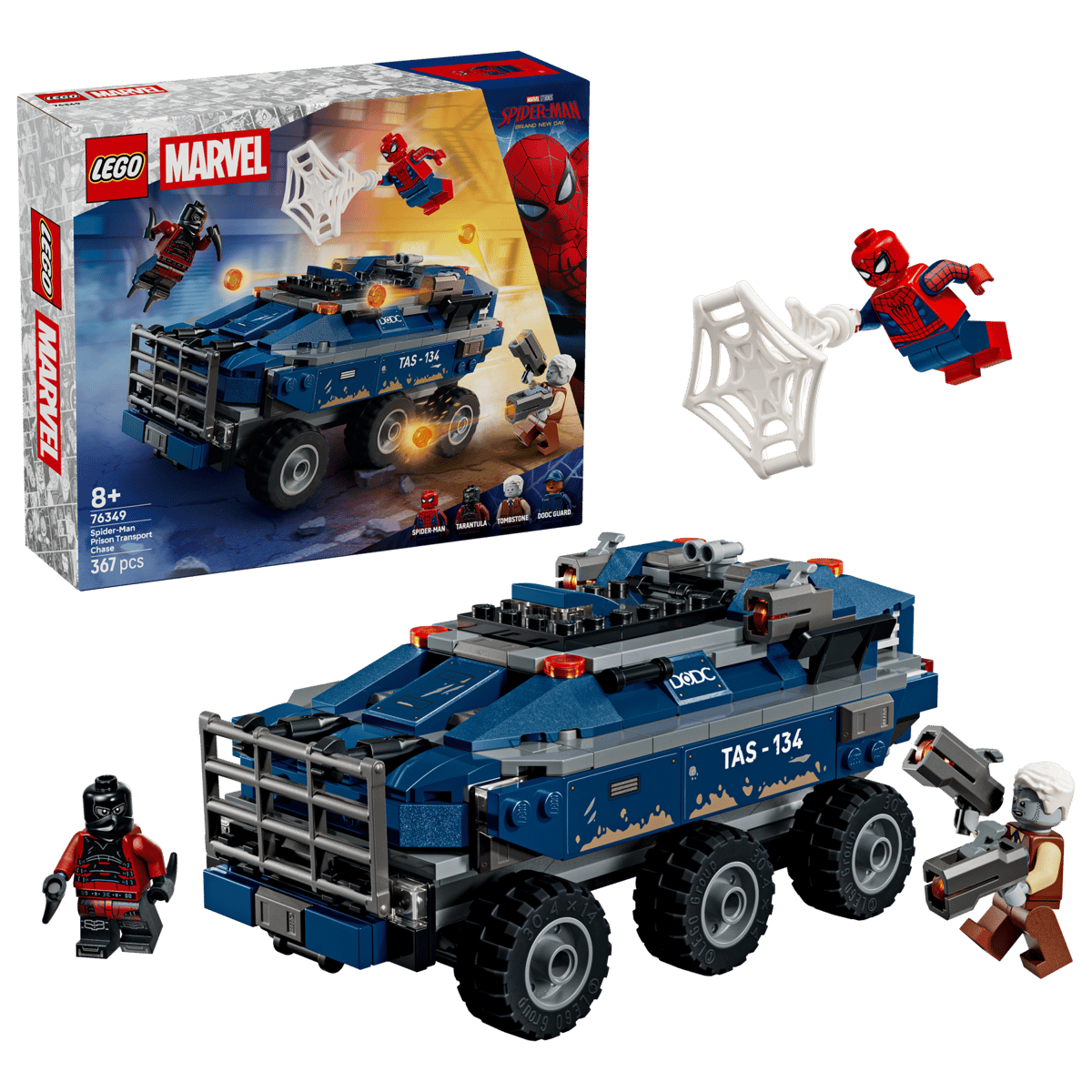 Construcciones Y Puzzles Lego Super Heroes 76349 multicolor para niños