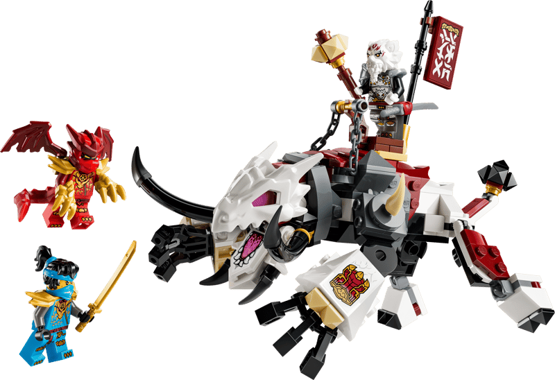 Construcciones Y Puzzles Lego Lego Ninjago - Zilvar Y Bestia Dragón Grimtack multicolor para niños