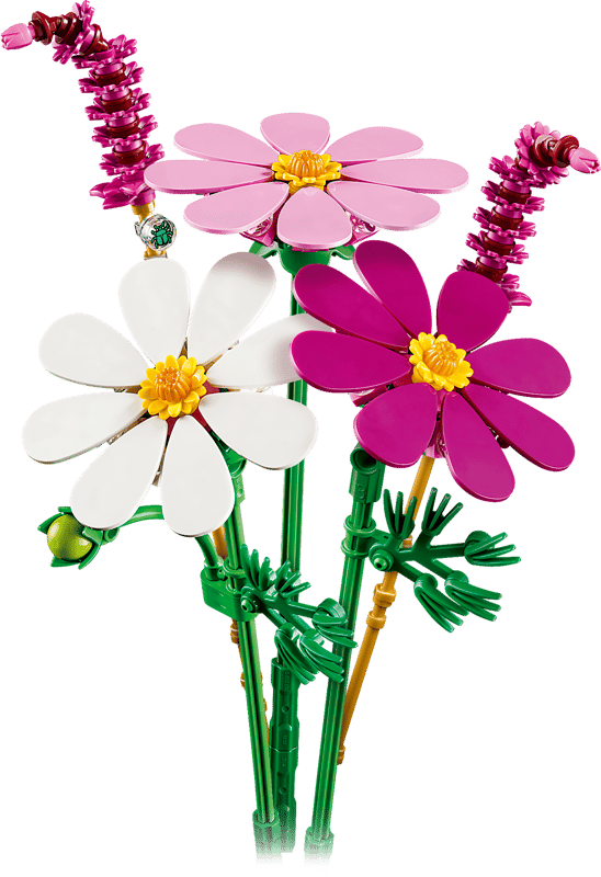 Construcciones Y Puzzles Lego Lego Botanicals - Flores De Cosmos multicolor para niños