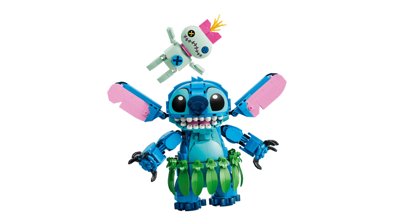 Construcciones Y Puzzles Lego Lego Disney Stitch - Stitch Y Scrump multicolor para niños