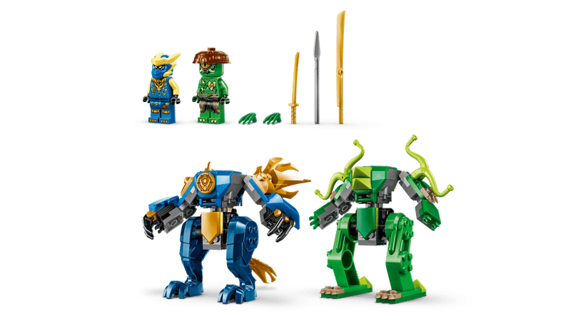 Construcciones Y Puzzles Lego Combate Del Meca-Dragón De Jay multicolor para niños